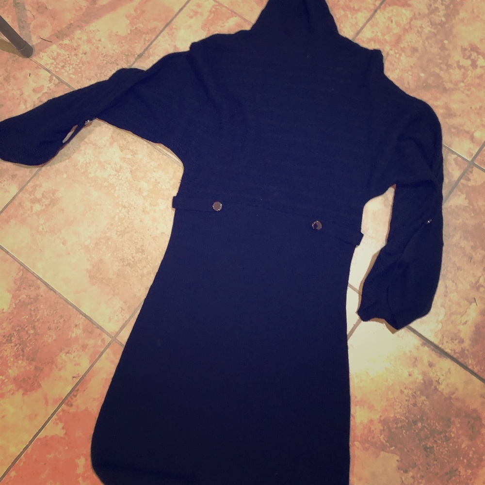Designer sweater dress